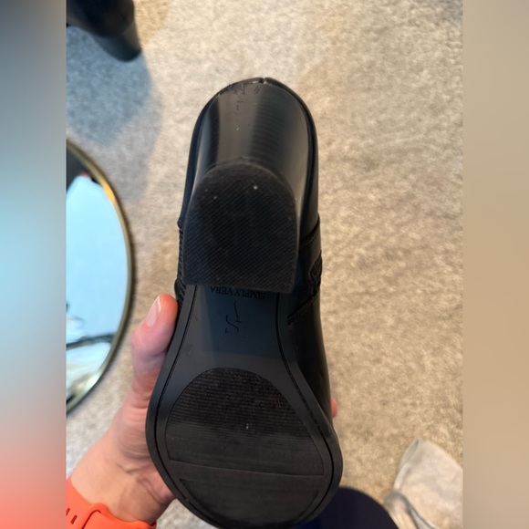 Vera Wang Black Booties 9M - Picture 12 of 16